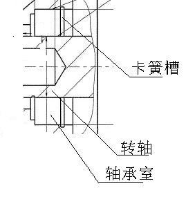 卸載彈性擋圈問題